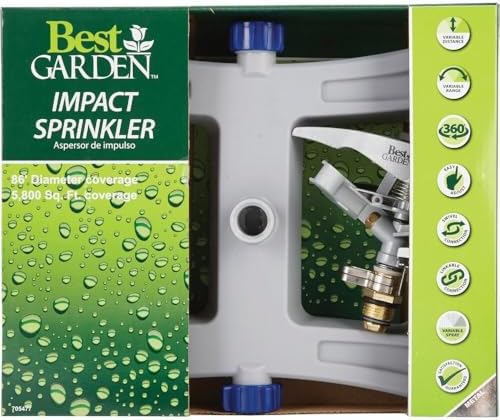 Best Garden Poly & Metal 5800 Sq. Ft. Sled Impulse Sprinkler - 1 Each - Image 2