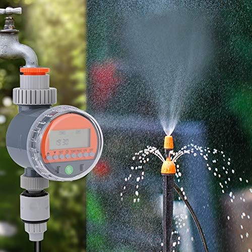 Water Timer for Outdoor Garden Hose, G1-1/4 DN32 Automatic Irrigation Timer, Garden Watering Tool with Connectors for Lawn Yard Balcony Courtyard - Image 5