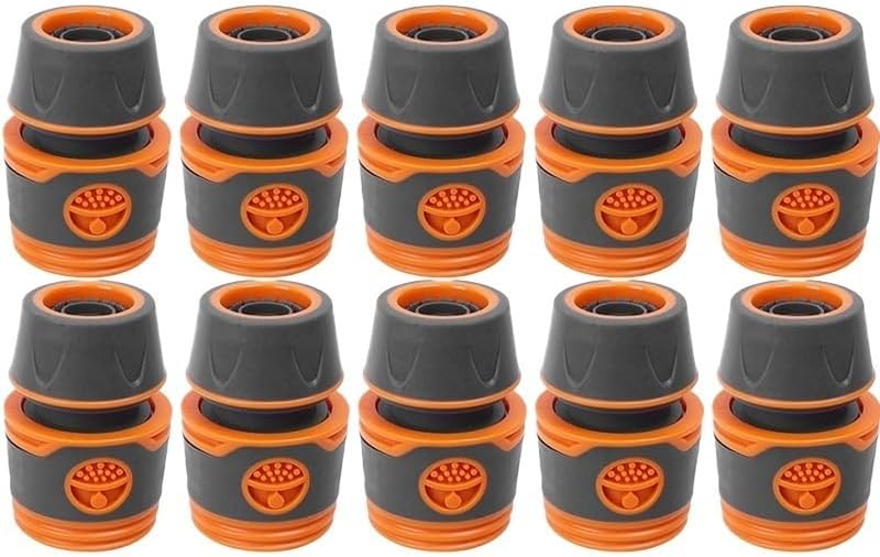 1/2" 3/4" Garden Hose Quick Connector Water Pipe Faucet Extender Fixed Connectors Fittings Adapter Joint Irrigation System(4 points,1PC) by Unknown