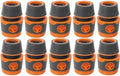 1/2" 3/4" Garden Hose Quick Connector Water Pipe Faucet Extender Fixed Connectors Fittings Adapter Joint Irrigation System(4 points,2PCS) by Unknown