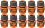 1/2" 3/4" Garden Hose Quick Connector Water Pipe Faucet Extender Fixed Connectors Fittings Adapter Joint Irrigation System(4 points,10PCS) by Unknown
