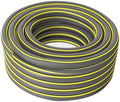 Garden Hose Heavy Duty, Flexible and Lightweight Water Hose Kink-less Hybrid Rubber Hose for Backyard All Your Watering Need Gray-4-points 25m by Unknown