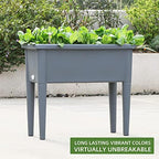 Dexceder 13.2 Gallon Self Watering Raised Garden Bed (Deep Gray) - Image 6