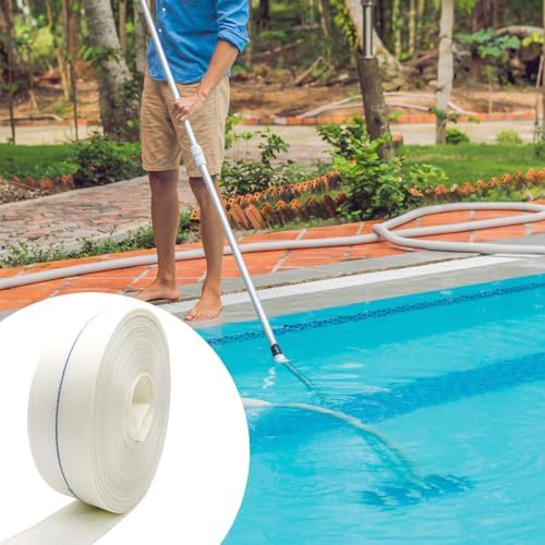 2IN x 98FT Pool Backwash Hose Heavy Duty Drain Discharge Hose LayFlat Garden Hose with 2 Clamps,Weatherproof Burst Resistant for Water Transfer, Sump Pump, Pool Filter, Pool Drain - Image 7