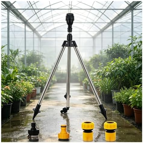 Tripod Sprinkler, Oscillating Sprinklers for Yard by Unknown