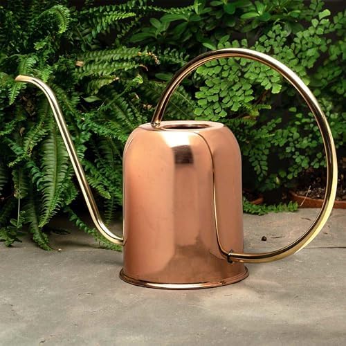 Kings County Tools Copper Watering Can Indoor Plants, 48oz - Image 2