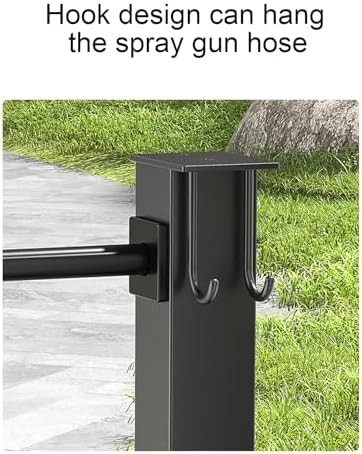Stainless Steel Outdoor Antifreeze Water Column, All-Copper Faucet, Garden Faucet with Free-Standing Hose Holder(Large) - Image 4
