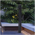 Free Standing Garden Faucet with Antifreeze Spigot, Outdoor Vertical Water Column & Brass Tap, Efficient Hose Holder for Irrigation, Car Washing & Gardening by Unknown