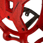Zeckos Garden Hose Holder Faucet Spigot 11 Inch Cast Iron Red - Image 5