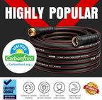 Heavy Duty Garden Hose 50ft, NON-EXPANDABLE Flexible Water Hose, Kink Resistant Lightweight Hybrid Hose, Leakproof Hose Male to Female Fittings - Image 2
