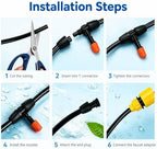DIY Adjustable Outdoor Water Mister Patio System with Complete Kit - Image 7