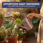 Gardenised 1-Gallon Steel Watering Can with Precision Long Spout for Controlled and Shower Watering Ideal for Indoor & Outdoor Plants Flowers & Houseplants, Copper - Image 5