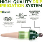 Blumat Irrigation System for 8 Plants w/Pressure Reducer | Automatic Drip Irrigation Kit | No Electricity, No Batteries Required | Garden, Patio, Hanging Baskets, Raised Bed, Greenhouse - Image 4