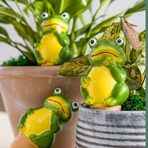 4pcs Frog Watering Globes Spikes Terracotta Automatic Waterer Irrigation Drippers for Pots Plant Automatic Stakes - Image 4
