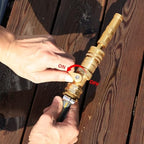 UNWAVER Garden Hose Quick Connect with Shutoff Valve Kit for Nozzles-2Pack - Image 4