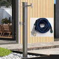 Freestanding Outdoor Faucet Hose Stand - Rust-Resistant Water Spigot for Garden, Patio, Lawn - Easy Installation Ideal for Watering Plants & Cleaning Tasks. by Unknown