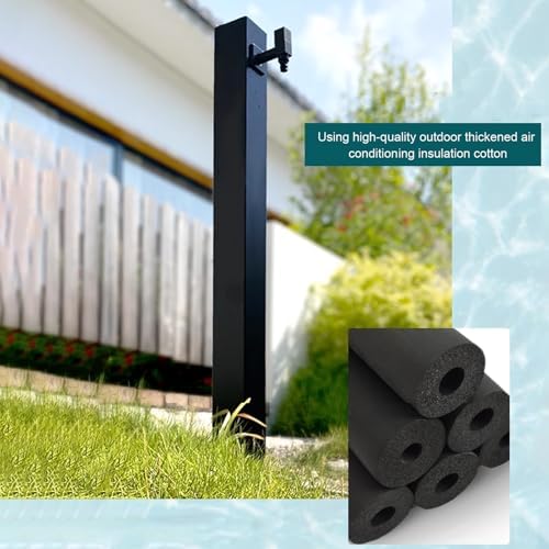 Floor Mounted Faucet Outdoor Water Pipe Vertical Fountain Irrigation Column,Freestanding Outdoor Water Column - Antifreeze Faucet Dispenser, Durable Garden Hydrant Fountain, Floor Mount Tap - Image 3