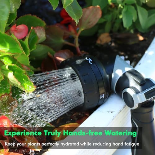 RESTMO Heavy Duty Garden Hose Nozzle, Multi-Angle Hose Spray Nozzle - Image 3