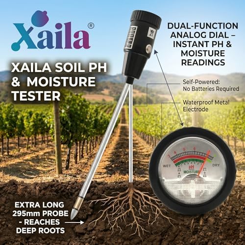Xaila Soil pH Meter 300mm Replacement for Standard Soil Tester OEM - Image 5