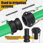 Pelopy 6 Pcs 1.5 Inch Black Cam Lock Fittings Kit - Image 5