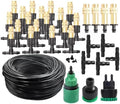 98FT Garden Drip Irrigation System Kit, Adjustable Misting Watering System by Unknown