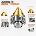 Anrain 3/8" NPT Sewer Jet Nozzle, 70L/min High-Pressure Drain Cleaner with Sharp Tip & Removable Chains, Compatible with 70L/min Pressure Washers for Pipe Blockages (Roots, Deposits) - Image 4