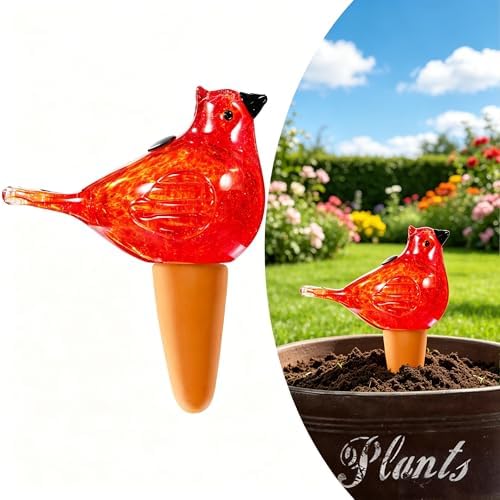 Self-Watering Ball Glass Watering Globes, Drip Irrigation Watering Spikes, Indoor Outdoor Self Plant Watering Devices for Indoor & Outdoor Potted Plants by Unknown
