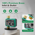 RESTMO 3-Dial Analog Sprinkler Timer, Mechnical Water Timer for Outdoor - Image 3