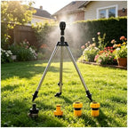Oscillating Lawn Sprinklers, Sprinkler Tripod for Large Area by Unknown