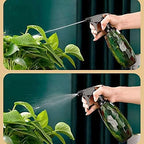 SUNESA Watering Can Plastic Spray Bottle Handheld Watering Can Indoor Plant Mister Adjustable Nozzle Watering Spray Bottle for Graden Plants and Home Cleaning,2PACKS 500ml Spout Water Can (Color : B) - Image 5