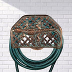 Garden Hose Holder Wall Mount for Outdoor Yard, 100 lbs Load Capacity Heavy-Duty Water Hose Hanger, Holds 150 Feet of Wall-Mounted Metal Gecko Decorative Hose Rack Hook for Outside Patio, Garage - Image 6