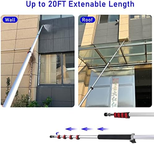 M MINGLE 20 FT Telescoping Pressure Washer Wand, 4000 PSI - Image 5