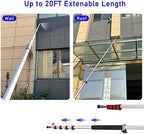 M MINGLE 20 FT Telescoping Pressure Washer Wand, 4000 PSI - Image 5