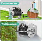 SPECILITE Garden Hose Reel, Holds 5/8In 75ft Capacity, with 6ft Leader Pipe - Image 4