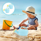 STOBOK 2Pcs Kids Watering Cans – Sky-Blue Plastic Gardening Tools for Toddlers, Water Kettles Toys for Indoor & Outdoor Playing, 7.87 x 5.70 x 4.13 inches - Image 5