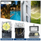 T104R Mechanical Timer Switch Outdoor, Rainproof Metal Enclosure - Image 3