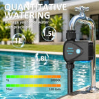 LP WiFi Water Timer, Smart Bluetooth Hose Timer with APP Control, Remote Controlled Watering System with Rain Delay, Manual & Automatic Modes for Garden, Yard, and Lawn Irrigation - Image 5