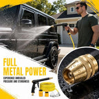 Multifunctional Car Wash Tool, Heavy Duty Adjustable Twist Hose Nozzle Jet Sweeper Nozzle, Powerful High-Pressure Home Car Wash & Garden Sprayer (Set C（with 5m Hose) - Image 2