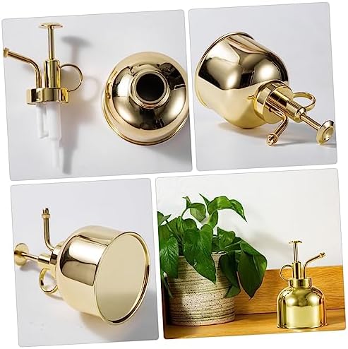 Vintage Succulent Watering Can with Pump Stainless Steel Plant Watering Bottle for Indoor and Outdoor Use for Small Plants and Flower Care - Image 2