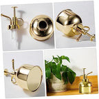 Vintage Succulent Watering Can with Pump Stainless Steel Plant Watering Bottle for Indoor and Outdoor Use for Small Plants and Flower Care - Image 2