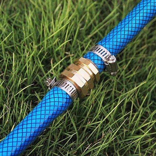 Quick Connect Hose Fittings,Garden Water Pipe Repair Kit, 5-Point Metal Joint Fittings, 2 Piece Set for Watering Hose - Image 7