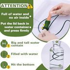 BYDOLL Plant Self-Watering Stakes Automatic Plant Dripper Watering Spikes for Indoor Outdoor Bonsai,Houseplant Insert Devices for Vacation use,Drip Irrigation System(10PCS) - Image 6