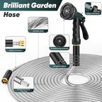 Garden Hose 50 FT with 10-Function Nozzle Leak-proof Kink-Free - Image 2