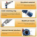 1.0" Agriculture Farm Irrigation Sprinkler 360° Rotary Pack of 2 - Image 6