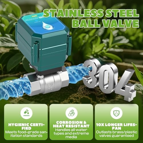 Smart Motorized Ball Valve with Remote Control, DN25-1'' - Image 6