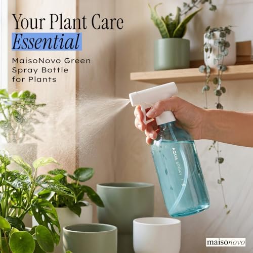MaisoNovo Blue Spray Bottle for Plants | 16.9 Oz, Pack of 2 - Image 2