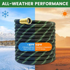 Garden Hose 50ft, Non-Expandable Flexible TPE Tube Water Hose - Image 5