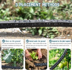 Flat Soaker Hose 50FT 2-Pack for Garden Beds - Image 6