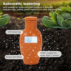 8pcs 3.1 * 3.1 * 6in Olla Pots for Garden Olla Watering System Terracotta Watering Pots Olla Watering Pot with Lid Terracotta Globes Clay for Indoor and Outdoor Terra Cotta Clay - Image 3