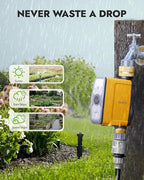 RAINPOINT WiFi Water Timer, Smart Sprinkler System Valve With APP & Voice Control, Weather-Based Automatic Rain Delay, Brass Inlet & Outlet (No WiFi Hub) - Image 6